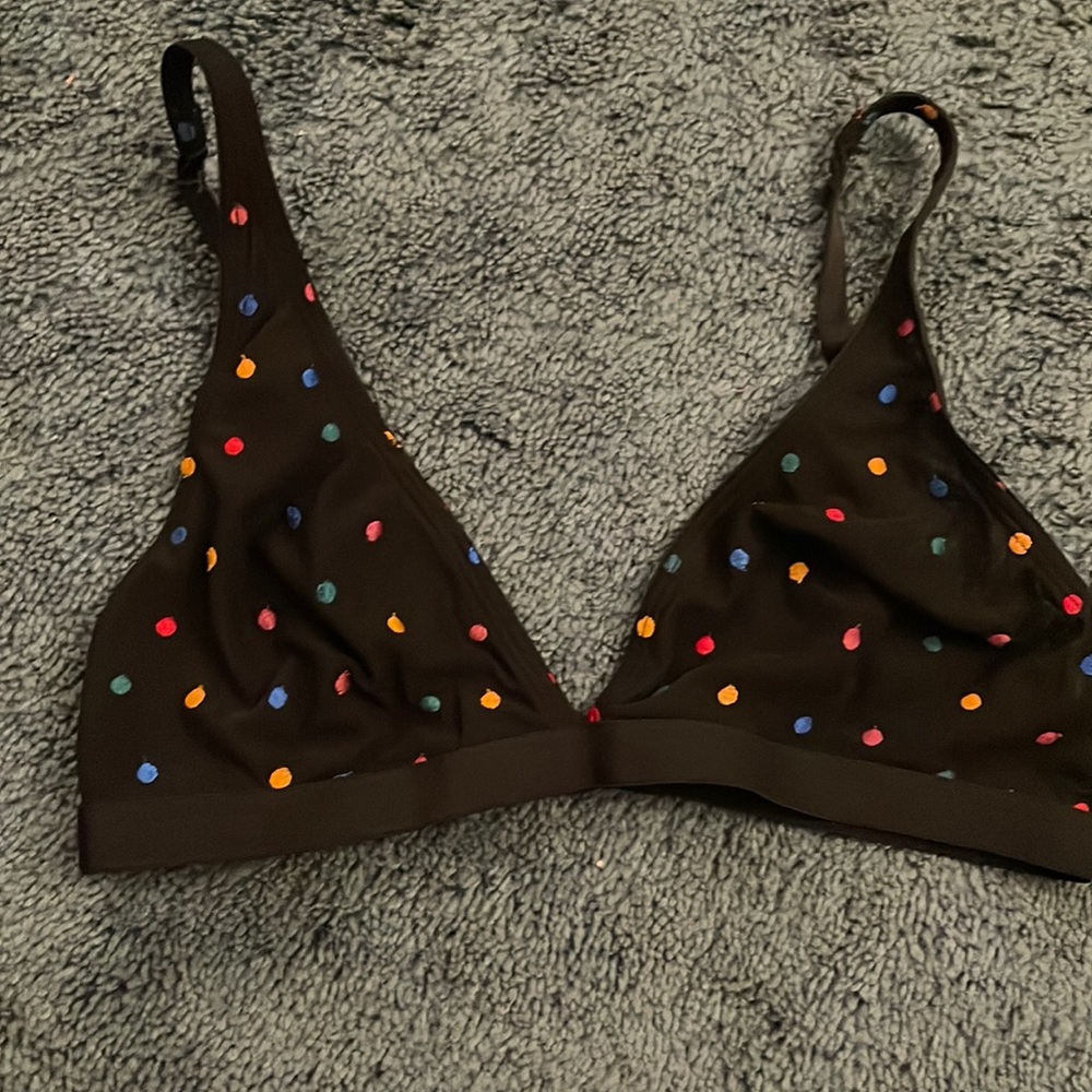 PARADE black and polka dot bra